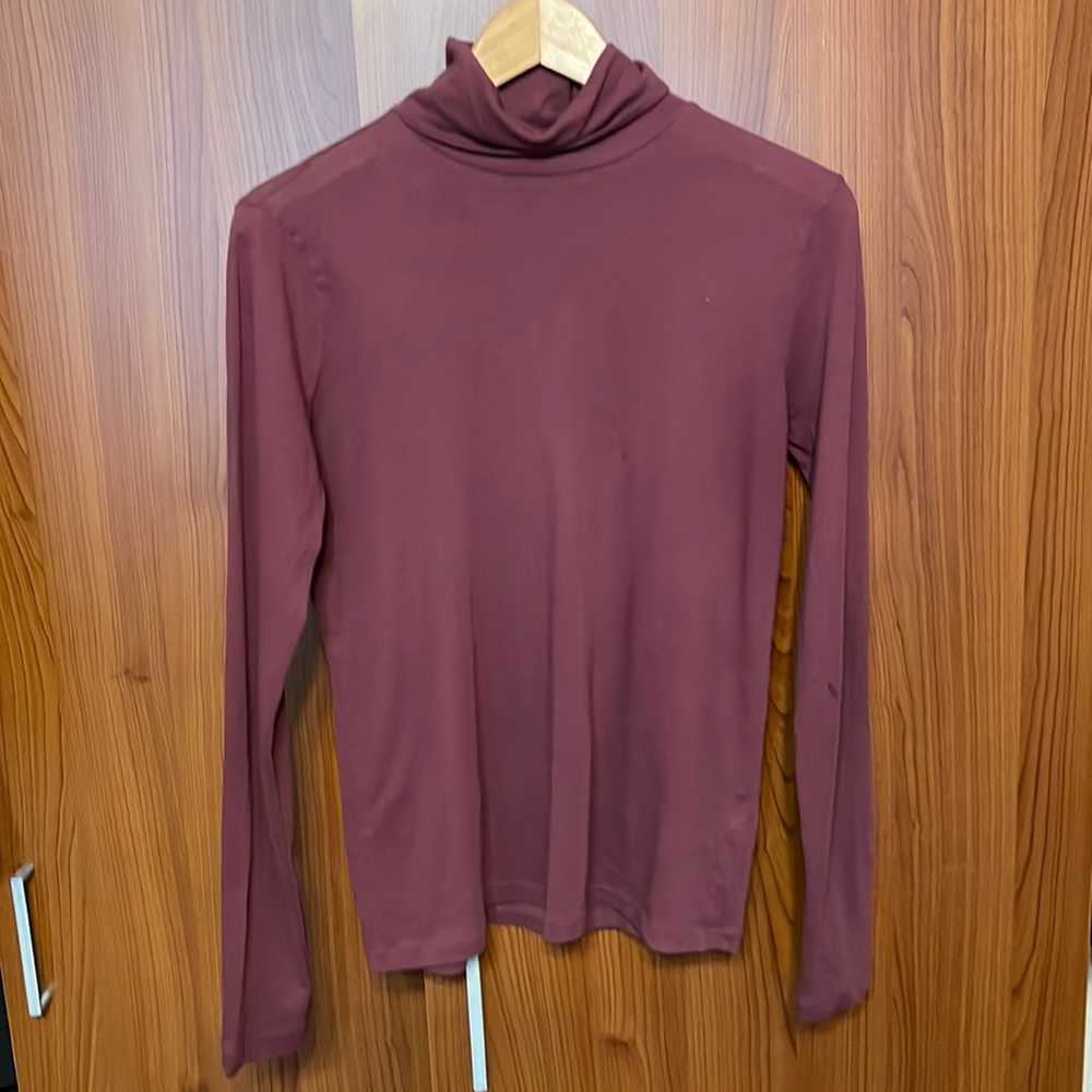 J Crew very lightweight cotton turtleneck